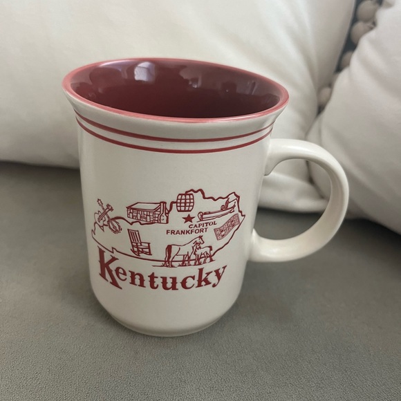 Kentucky State Map Outline Coffee Mug - Picture 1 of 3